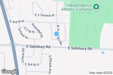 Map image of the property - 111 N Gilbert St