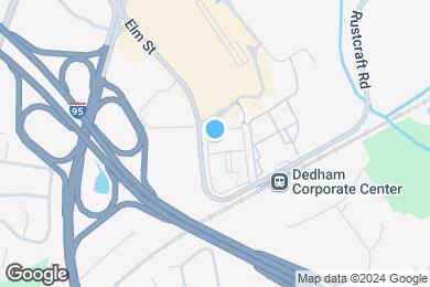 Map image of the property - The Avens at Dedham Station