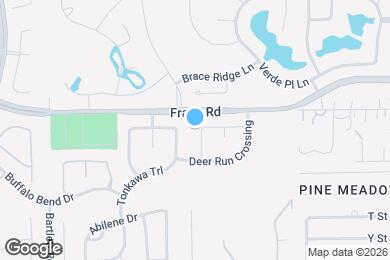 Map image of the property - 6406 Wolf Run Dr