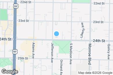 Map image of the property - 614 24th St