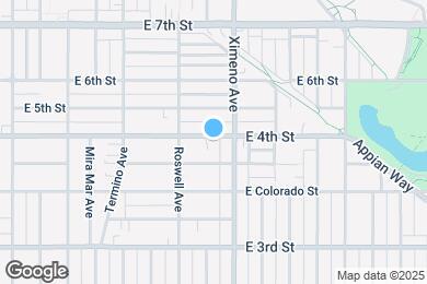 Map image of the property - 4308 E 4th Street