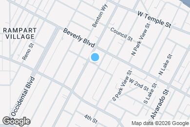 Map image of the property - 2567 W 2nd St