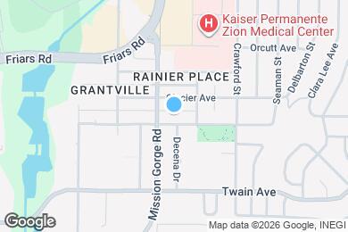 Map image of the property - 4530 Vandever Ave