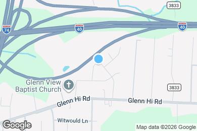 Map image of the property - 701 Hampton Way Dr