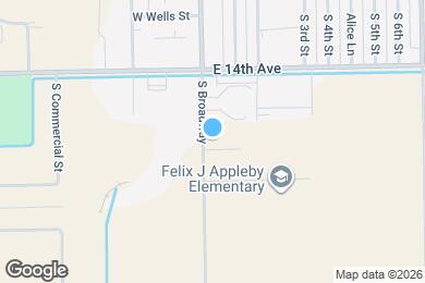 Map image of the property - 14294 S Broadway