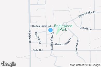 Map image of the property - 4825 Martingale Drive