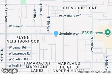 Map image of the property - Unity at West Glendale