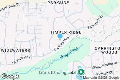 Map image of the property - 105 Bridgedale Ct