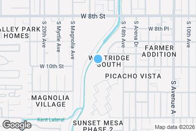 Map image of the property - 1565 W Vicky Ln