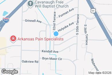 Map image of the property - 3201 Iola Ave