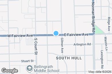 Map image of the property - 146 E Fairview Ave