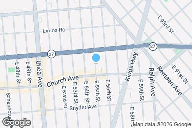 Map image of the property - 197 E 55th St