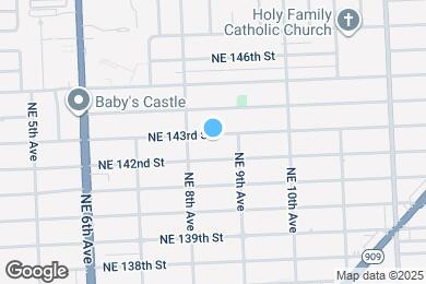 Map image of the property - 840 NE 143rd St