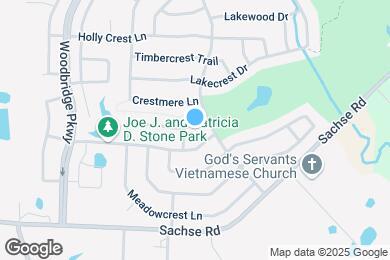 Map image of the property - 6214 Crestridge Ln
