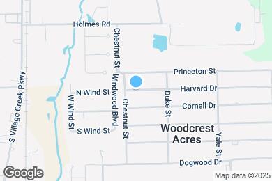 Map image of the property - 8437 Harvard Dr