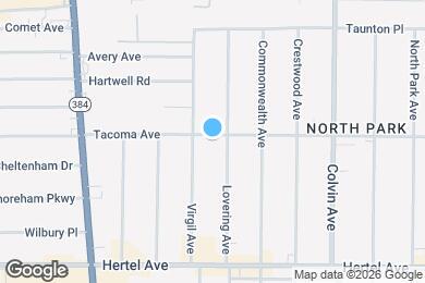 Map image of the property - 241 Tacoma Ave