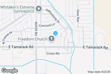 Map image of the property - 2909 Shiloh Ln