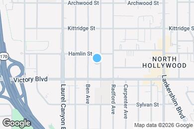 Map image of the property - 6433 Gentry Ave