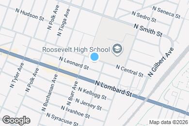 Map image of the property - 7138 N Central St