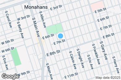 Map image of the property - 303 E 7th St