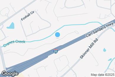 Map image of the property - 680 Crane Creek Dr