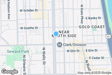Map image of the property - 1223 N LaSalle
