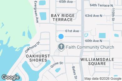 Map image of the property - 11525 59th Terrace