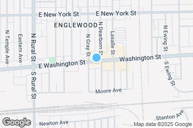 Map image of the property - 3157 E Washington St