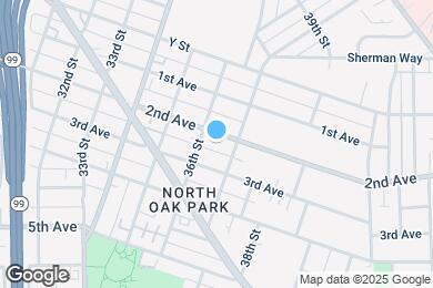 Map image of the property - 3624 2nd Ave