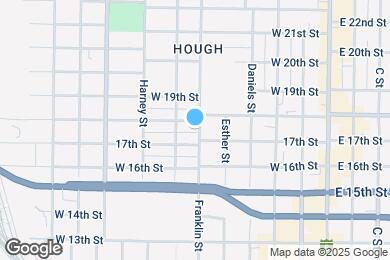Map image of the property - 1712 Franklin St