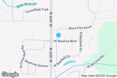 Map image of the property - 5940 W Nautica Blvd