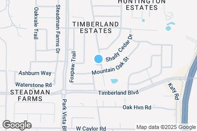 Map image of the property - 12637 Pricklybranch Dr