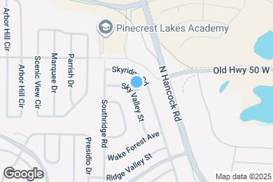 Map image of the property - 345 Sky Valley St