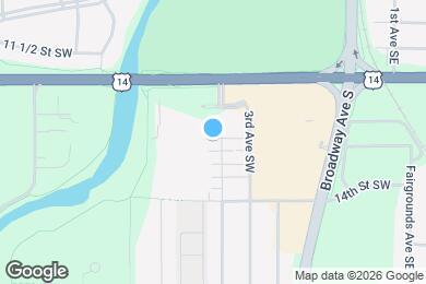 Map image of the property - 1243 4th Ave SW