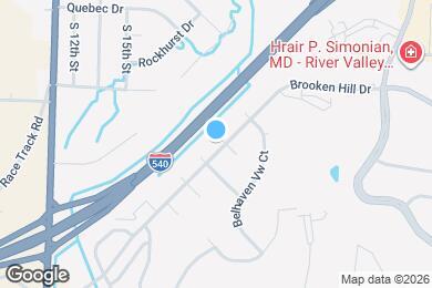 Map image of the property - 1709 Brooken Hill Dr