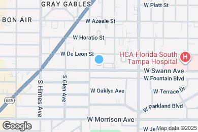Map image of the property - 3215 W Swann Ave