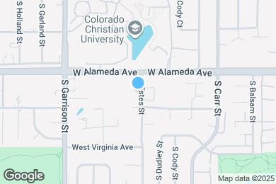 Map image of the property - 341 S Estes St