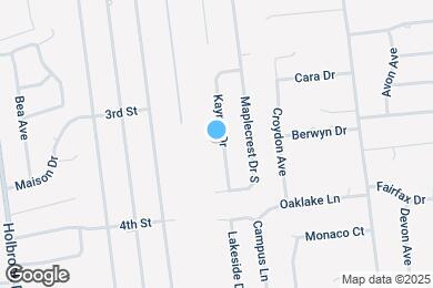 Map image of the property - 30 Kayron Dr