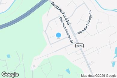 Map image of the property - 3805 Pimilico Trace Ln