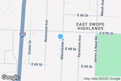 Map image of the property - 6712 Manchester Ave