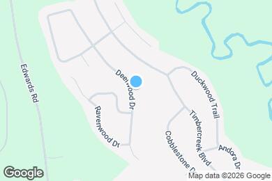 Map image of the property - 76227 Deerwood Dr