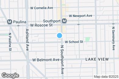 Map image of the property - 3306 N Southport Ave