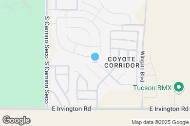 Map image of the property - 8900 E Alderpoint Way