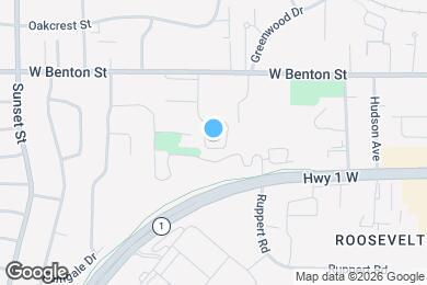 Map image of the property - 912 Benton Dr