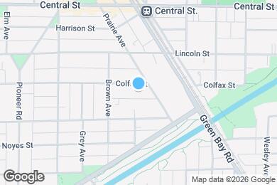 Map image of the property - 1812 Colfax St