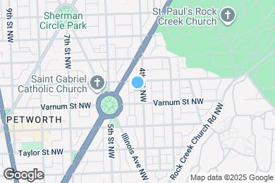 Map image of the property - 4316 4th St NW