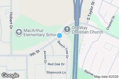 Map image of the property - 1403 Beech Tree Dr