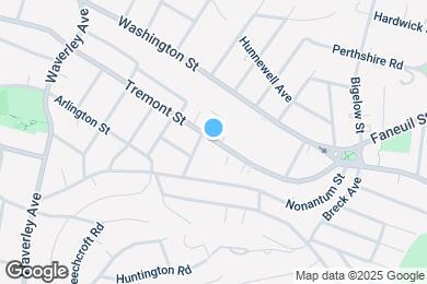 Map image of the property - 116 Tremont St