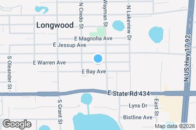 Map image of the property - 650 E Warren Ave