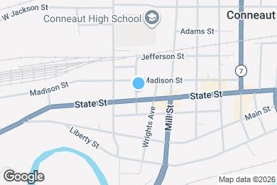 Map image of the property - 276 Orange St